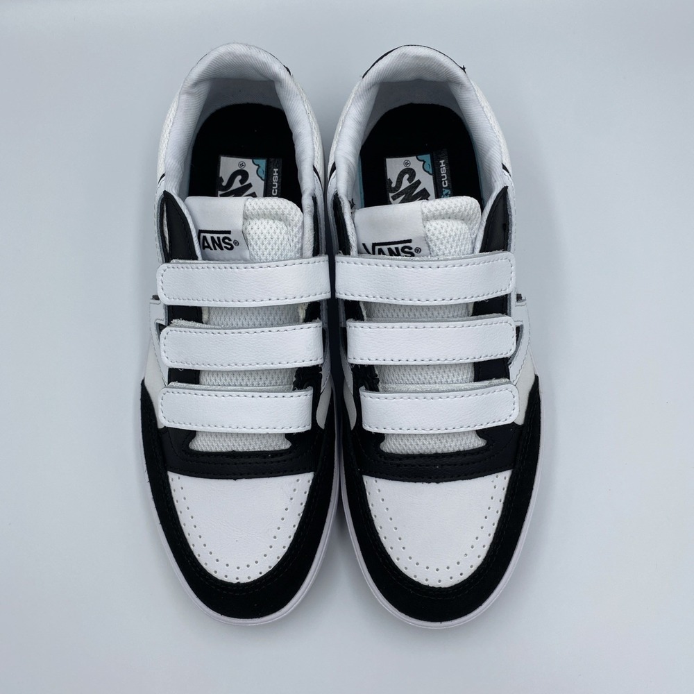 Vans Lowland CC V Shoes ComfyCush Men's Size 7 Black True White VN000CTH6BT NIB - Picture 5 of 9